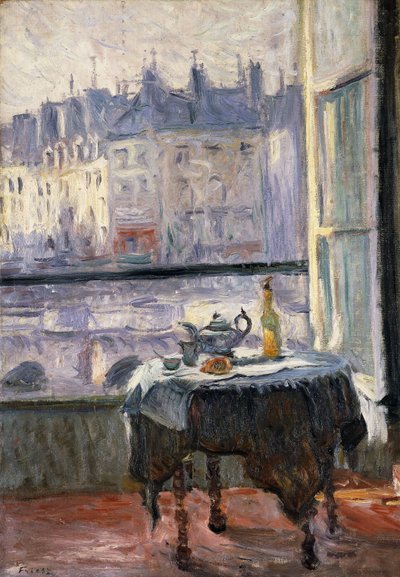 Natura Morta alla Finestra Aperta da Achille Emile Othon Friesz