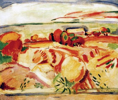 La baia di Cassis, Francia, c.1906 da Achille Emile Othon Friesz