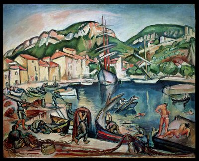 Il porto di Ciotat da Achille Emile Othon Friesz