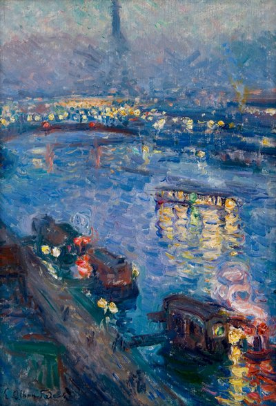 La Senna a Parigi - Pont de Grenelle da Achille Emile Othon Friesz