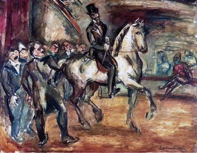 Allenamento al Circo Medrano da Achille Emile Othon Friesz