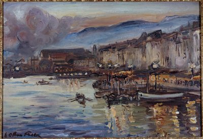 Veduta del Porto di Tolone, XX secolo da Achille Emile Othon Friesz