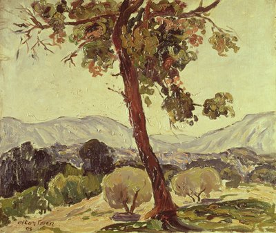 Paesaggio boscoso da Achille Emile Othon Friesz