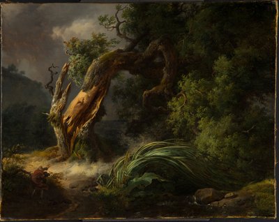 La quercia e il giunco da Achille Etna Michallon