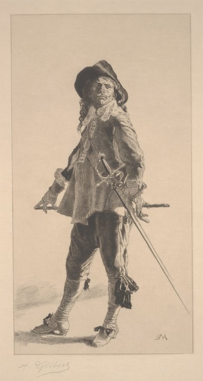 Il duellista da Achille Isidore Gilbert