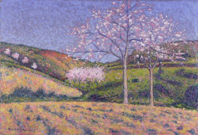 Mandorli in fiore da Achille Lauge