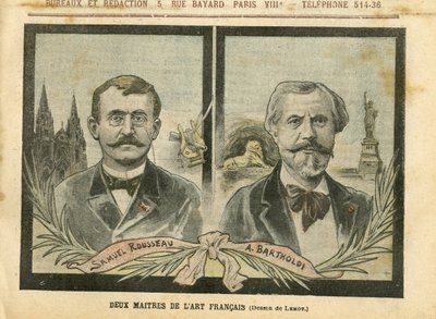 Illustrazione di Achille Lemot in Le Pelerin da Achille Lemot