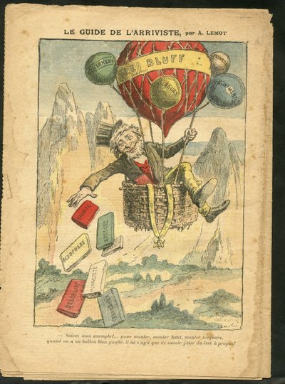 Illustrazione di Achille Lemot in Le Pelerin da Achille Lemot