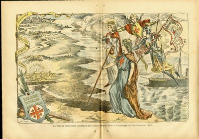 Illustrazione di Achille Lemot (1846-1909) in Le Pelerin da Achille Lemot