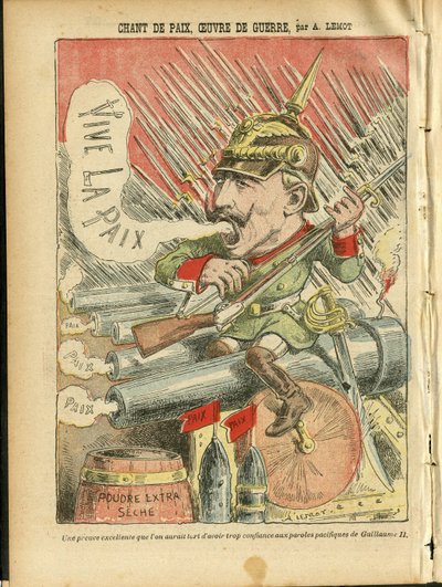 Illustrazione di Achille Lemot (1846-1909) in Le Pelerin da Achille Lemot