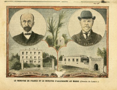Illustrazione di Achille Lemot in Le Pelerin da Achille Lemot
