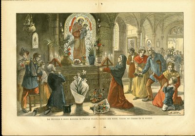 Illustrazione di Achille Lemot in Le Pelerin da Achille Lemot