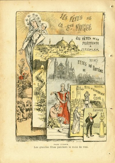 Illustrazione di Achille Lemot in Le Pelerin da Achille Lemot