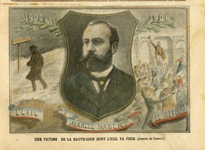 Illustrazione di Achille Lemot (1846-1909) in Le Pelerin da Achille Lemot