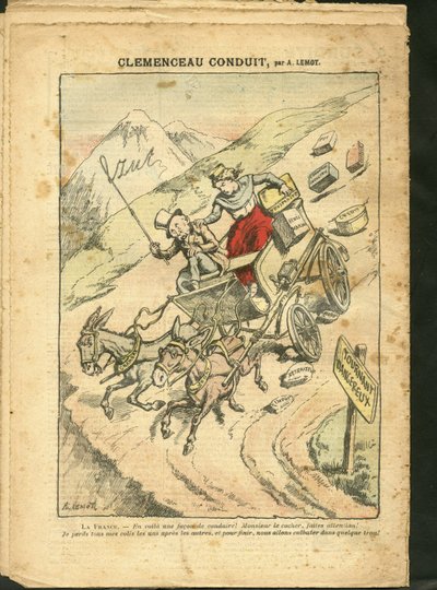 Illustrazione di Achille Lemot (1846-1909) in Le Pelerin da Achille Lemot