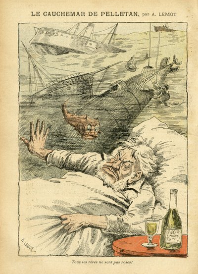 Illustrazione di Achille Lemot in Le Pelerin, 30/07/05 - L