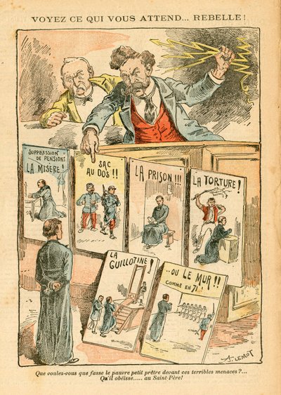 Le Pelerin, Satirico a colori da Achille Lemot