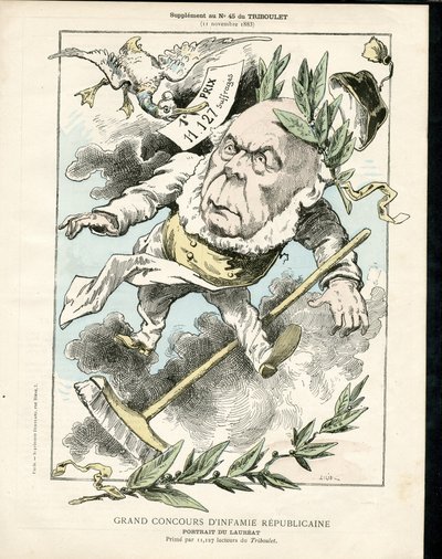 Le Triboulet, Satirico in N & B da Achille Lemot