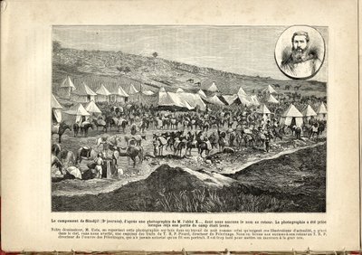 Il campo di Sindjil, di M. Uzès, Le Pèlerin da Achille Lemot