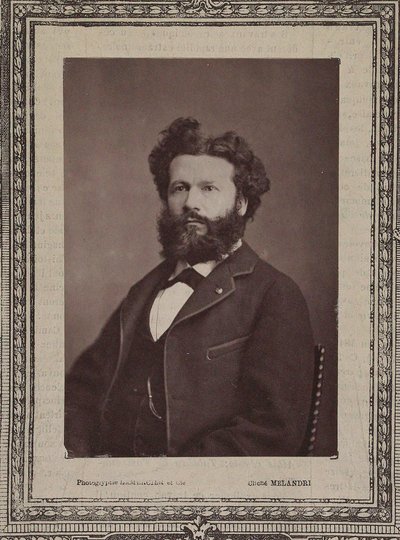 Ritratto di Camille Flammarion da Achille Melandri