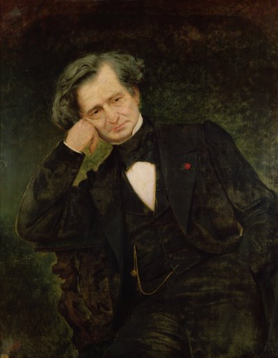 Ritratto di Hector Berlioz (1803-69) da Achille Peretti