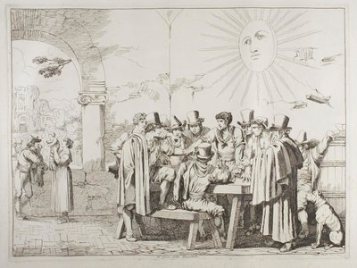 Il gioco della Pasatella da Achille Pinelli
