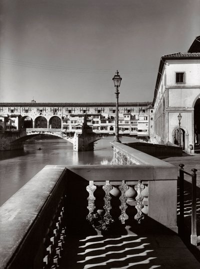 Ponte Vecchio, Firenze, Italia, c.1955 da Achille Villani