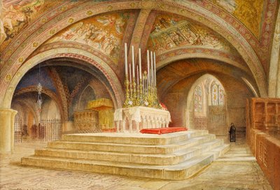Altare maggiore sopra la tomba di Francesco d