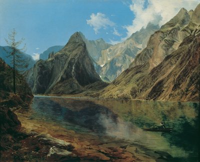 Il Königssee con il Watzmann da Adalbert Stifter