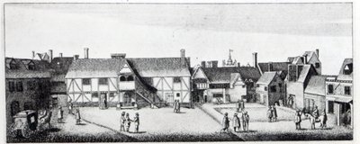 Vista sud di Arundel House a Londra, incisa da Wenceslaus Hollar nel 1646 e pubblicata nel 1792 da Adam Alexius Bierling