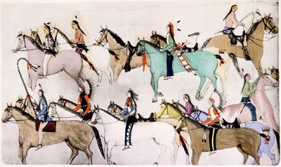 Guerrieri Sioux alla 