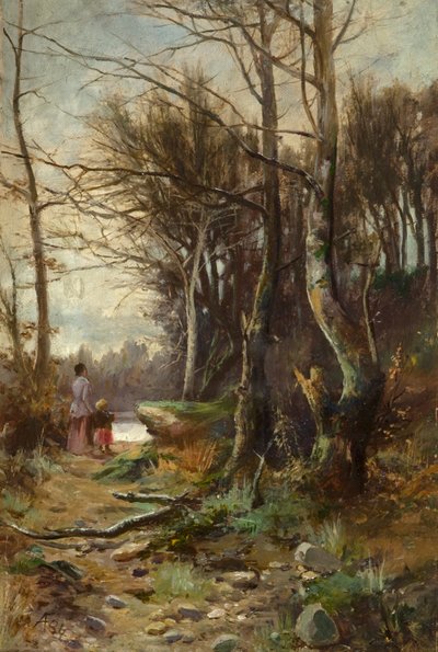 Lungo il fiume, Blairgowrie da Adam Barnet Fairweather