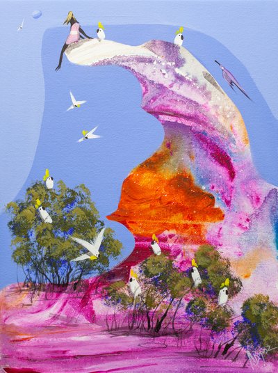 Il colorato posatoio dei cacatua da Adam Bogusz