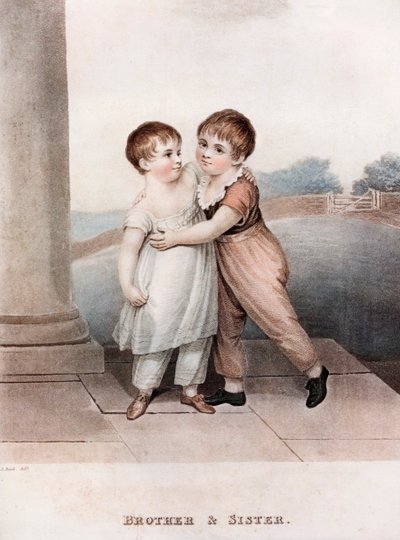 Fratello e sorella, fine XVIII-inizio XIX secolo da Adam Buck