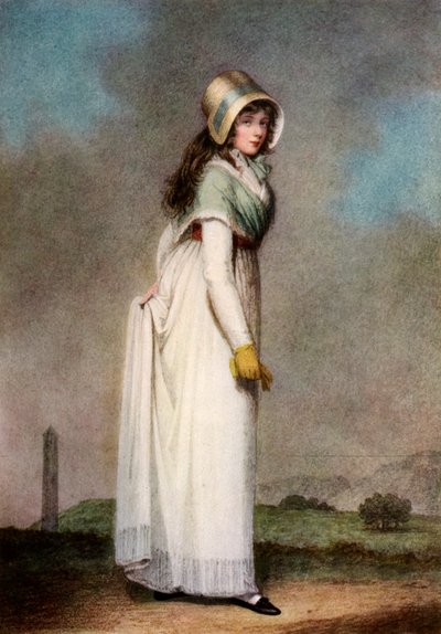 Ritratto di una ragazza irlandese da Adam Buck