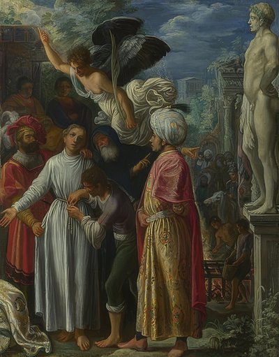 San Lorenzo prima del martirio da Adam Elsheimer