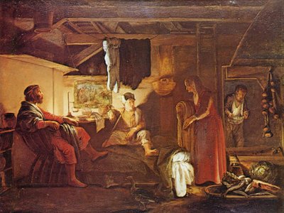 Giove e Mercurio a Filemone e Baucis Giove e Mercurio a Filemone e Baucis da Adam Elsheimer