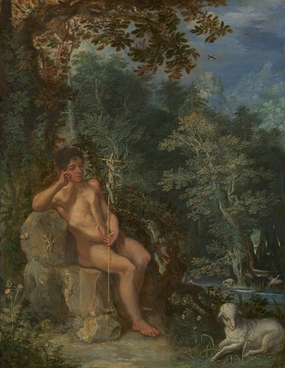 San Giovanni Battista nel deserto da Adam Elsheimer