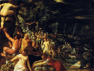 Il diluvio da Adam Elsheimer