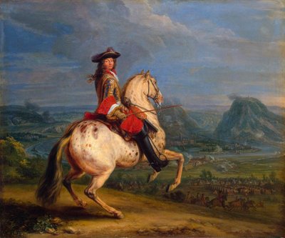 Luigi XIV alla presa di Besançon da Adam Frans Meulen van der