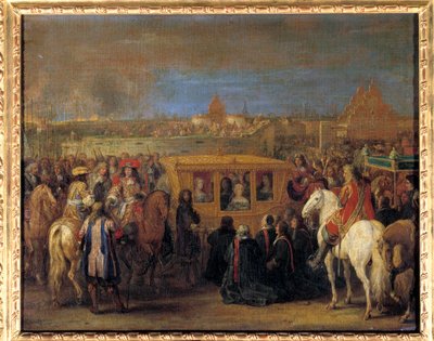 Ingresso solenne del Re Luigi XIV e della Regina Maria Teresa d