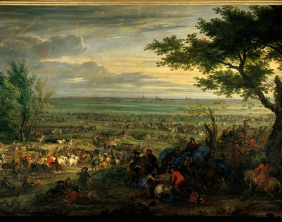 La guerra di devoluzione da Adam Frans van der Meulen