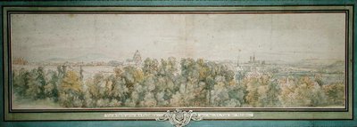 Veduta di Parigi dal laboratorio dei Gobelins da Adam Frans van der Meulen