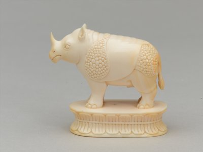 Alfiere bianco, pezzo degli scacchi, India, circa 1820 da Adam Frans van der Meulen