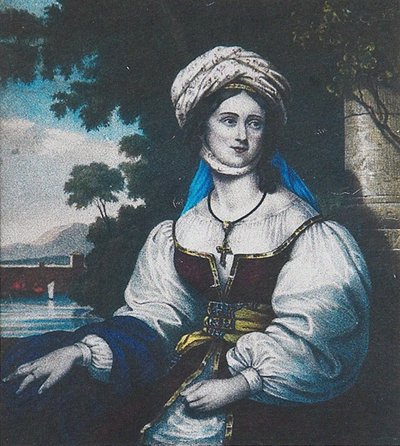 Ritratto di Laskarina Bouboulina da Adam Friedel