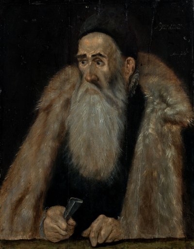 Ritratto di un vecchio da Adam Grimmer