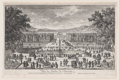 Il giardino di Versailles, 1660-95 da Adam Perelle