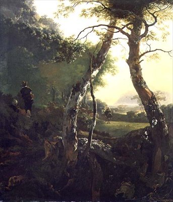 Paesaggio Italiano con Figure e Bestiame da Adam Pynacker