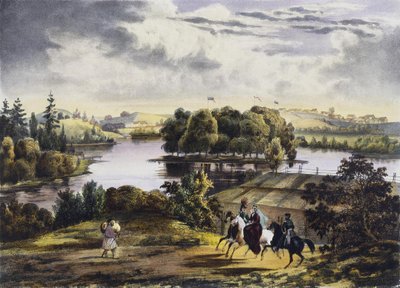 Veduta di Izhora, 1833 da Adam Tirpeune
