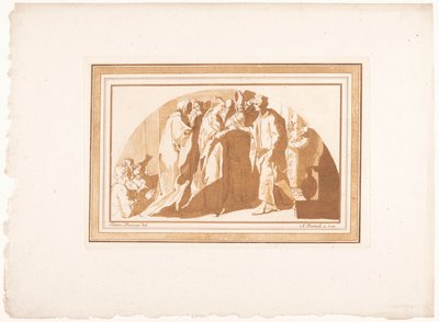 Matrimonio di Maria e Giuseppe da Adam von Bartsch